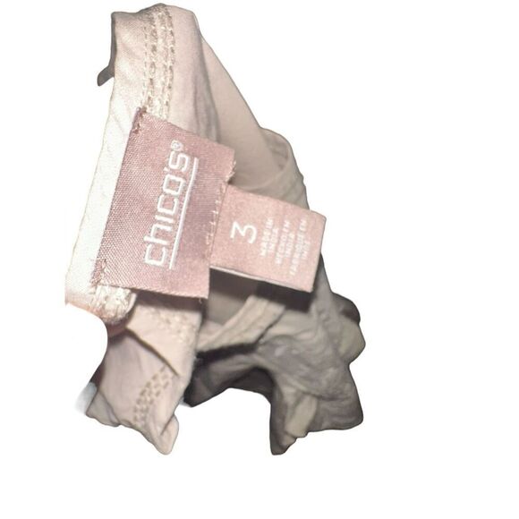 Beautiful Chico’s embroidered  Womens Boho Chico’s size  3 US SIZE large WOMEN - - Picture 2 of 6